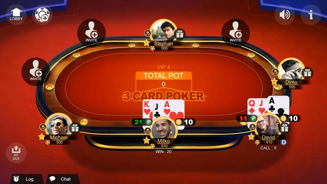 Poker night game